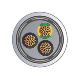 Time 3-Core SY Transparent 2.5mm²  Screened Control Cable 1m Coil