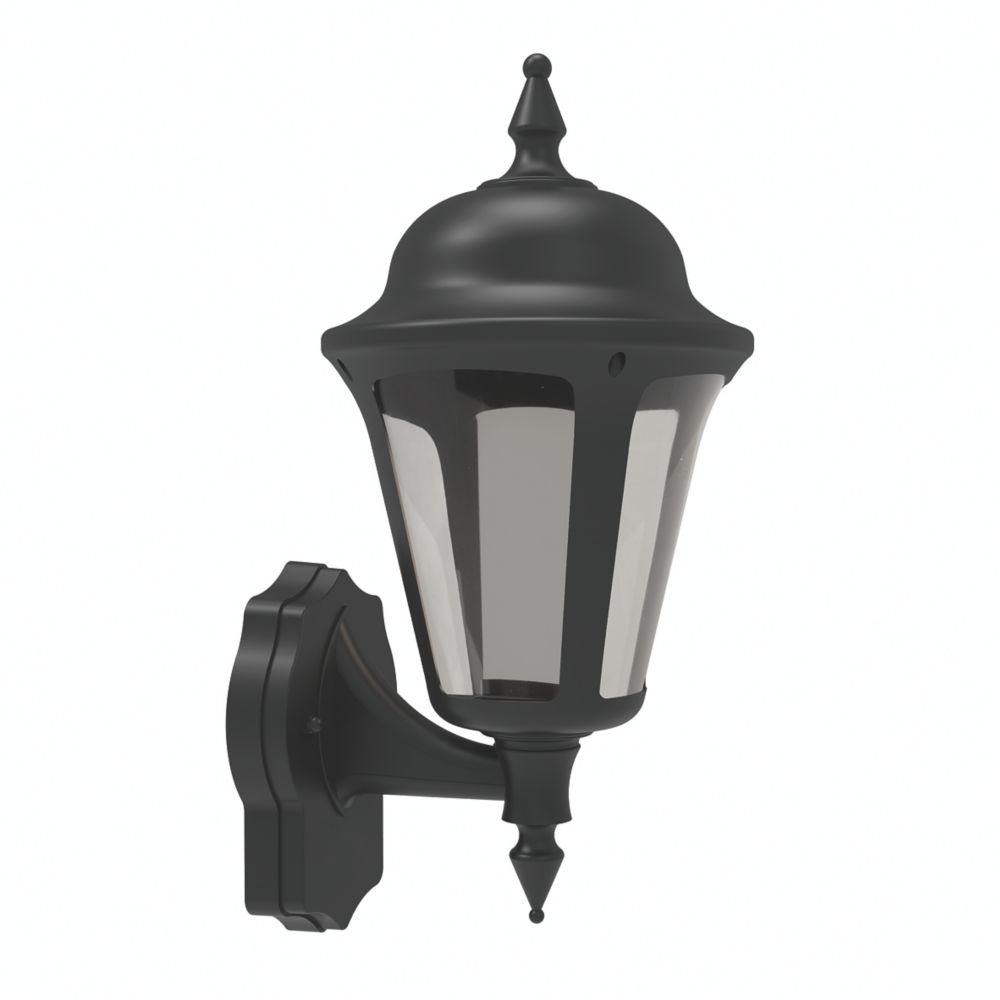 Zinc Cork LED Outdoor Box Lantern Matt black Wall light - 4