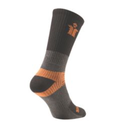Scruffs Trade Socks Black  10-13 3 Pairs