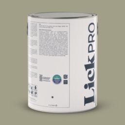 LickPro  5Ltr Green BS 12 B 21 Vinyl Matt Emulsion  Paint