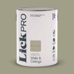 LickPro  5Ltr Green BS 12 B 21 Vinyl Matt Emulsion  Paint
