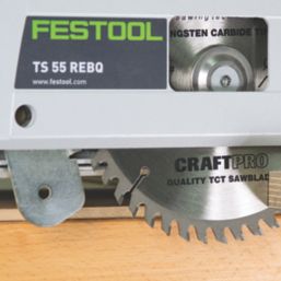 Trend CraftPro CSB/16548B Wood Plunge Saw Blade 165mm x 20mm 48T