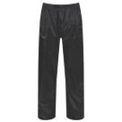 Regatta Stormbreak Weatherproof  Overtrousers  Black Large 37" W 32" L