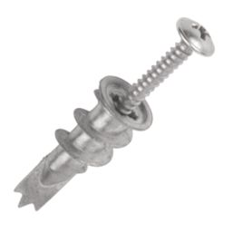 Easyfix  Self-Drill Plasterboard Fixings Metal 32mm 100 Pack