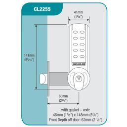 Codelocks CL2255  Push-Button Lock