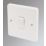 Crabtree Capital 10AX 1-Gang 2-Way Light Switch  White