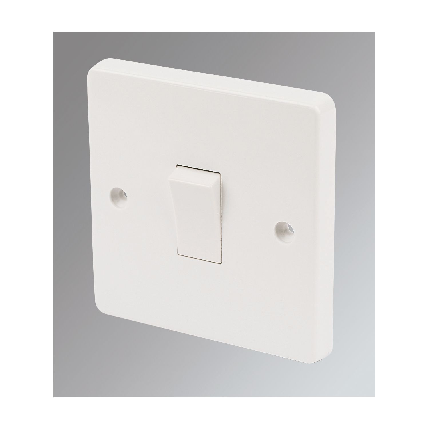 Crabtree Capital 10AX 1-Gang 2-Way Light Switch White (24275)