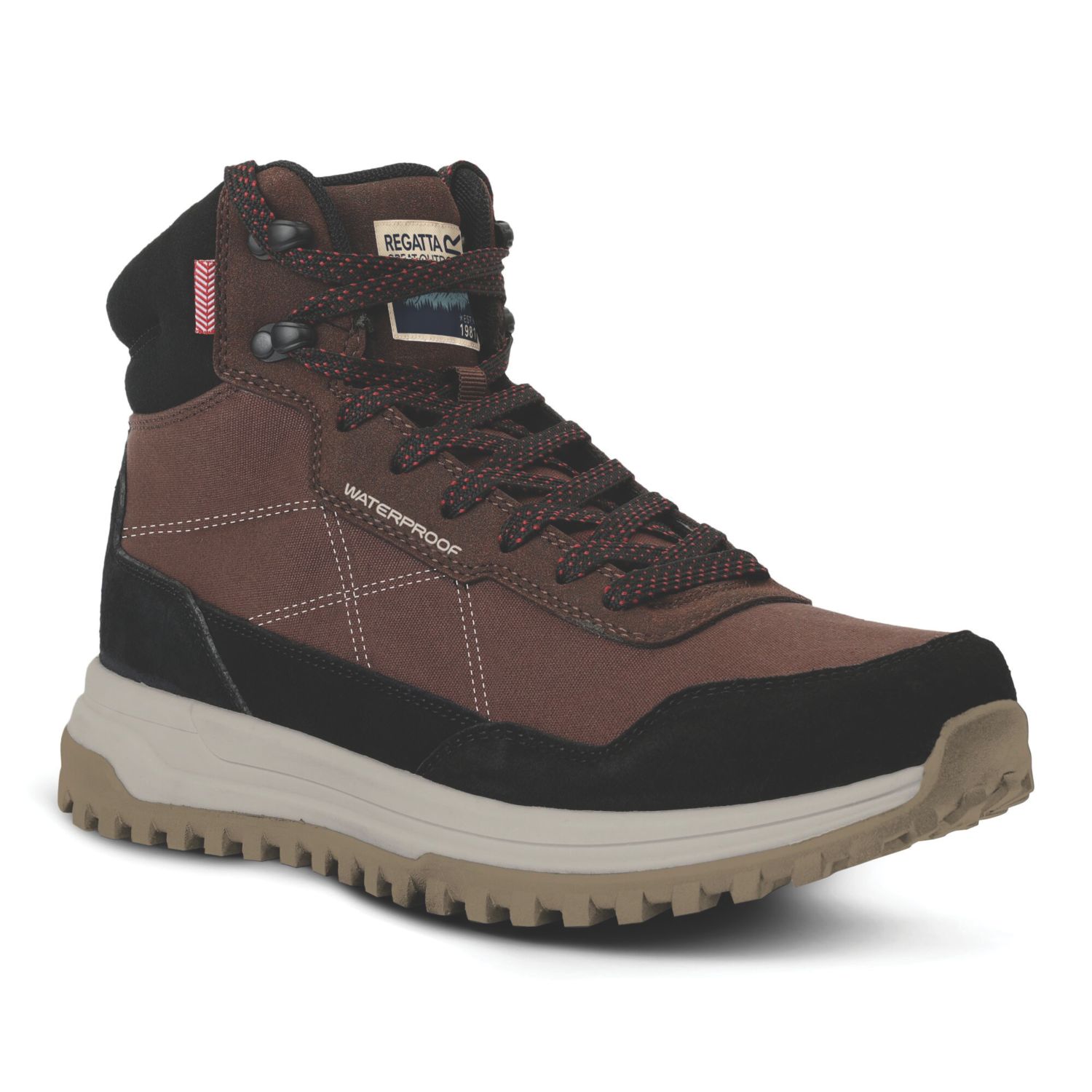 Regatta Mayfield Size 9 Chestnut Brown Waterproof Non Safety Work Boots (242AT)