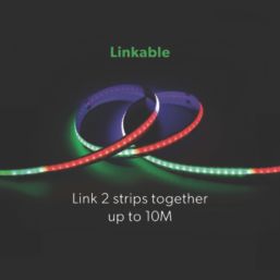 4lite LiteGlo Indoor & Outdoor 5m LED COB Pixel Strip Light Kit 8W 400lm