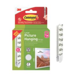Command Self-Adhesive Picture Hanging Strips Large 24 Pack