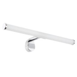 Sylvania Sylmirror 400mm LED Warm White Flute Bathroom Mirror Light Chrome 6W 540lm