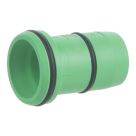 Flomasta  Polybutylene & PEX Push-Fit Double Seal Pipe Insert 28mm 10 Pack