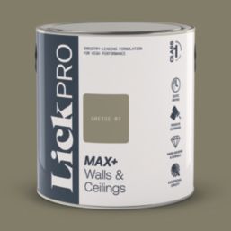 LickPro Max+ 2.5Ltr Greige 03 Matt Emulsion  Paint