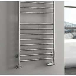 Reina 1200mm x 500mm 1703BTU Stainless Steel Flat Designer Towel Radiator