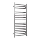 Reina 1200mm x 500mm 1703BTU Stainless Steel Flat Designer Towel Radiator