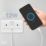 LAP  13A 2-Gang SP Switched Socket + 2.4A 12W 2-Outlet Type A & C USB Charger White