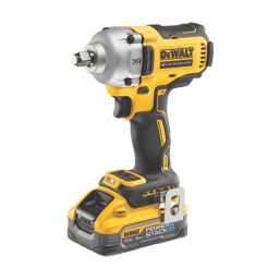 DEWALT DCF891H2T-GB 18V 2 x 5.0Ah Li-Ion PowerStack Brushless Cordless Impact Wrench