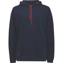 Hard Yakka Brushed Fleece Hoodie Navy Medium 38" Chest