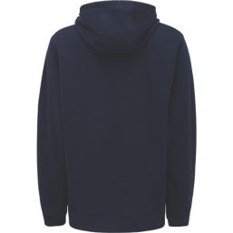 Hard Yakka Brushed Fleece Hoodie Navy Medium 38" Chest