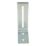Essentials Adjustable Corner Bracket Silver 55mm x 120mm x 30mm