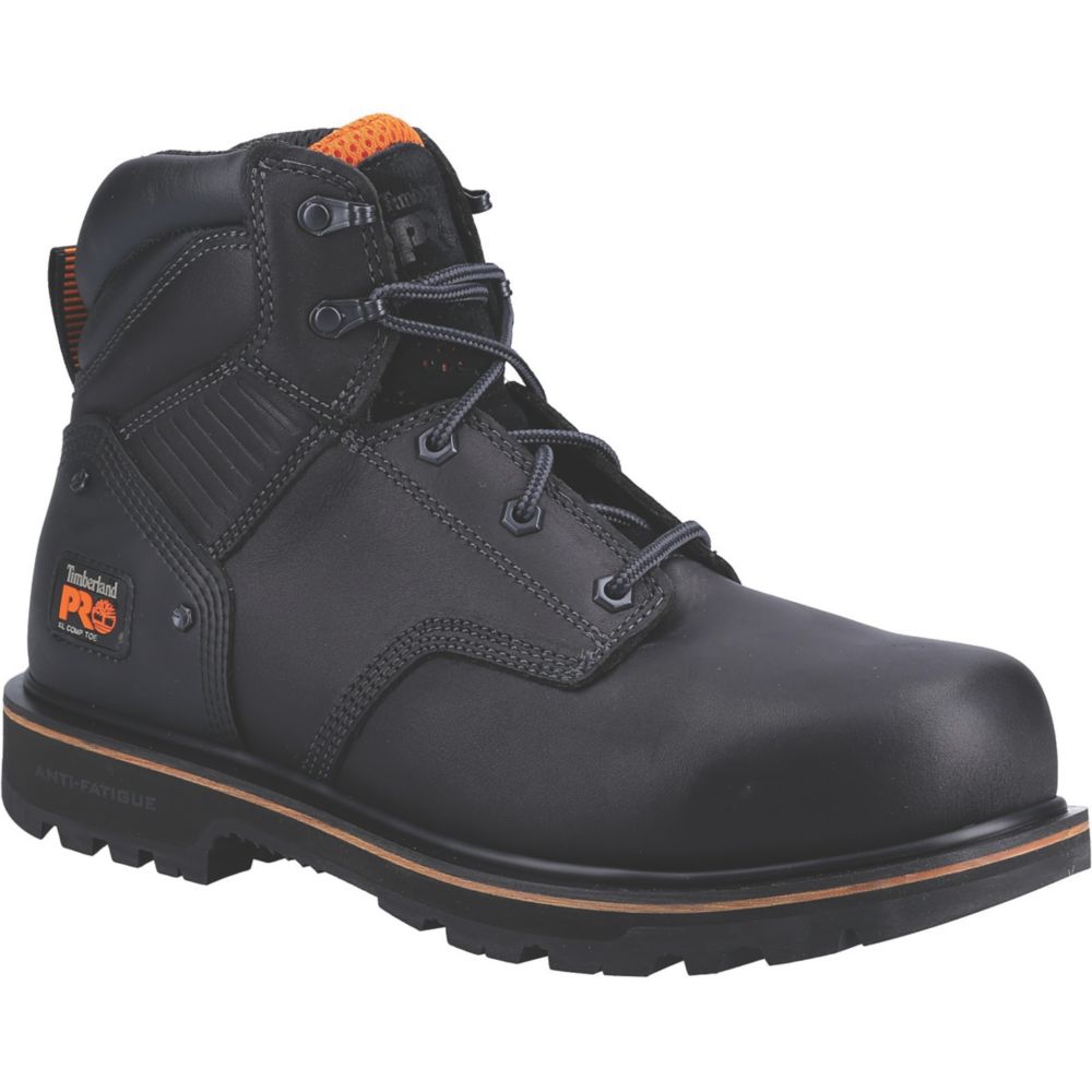 Timberland Pro Ballast Safety Boots Black Size 10.5 - Screwfix