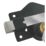 Smith & Locke Gate Bolt Black 85mm
