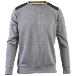 CAT Essentials Crewneck Sweatshirt Dark Heather Grey X Large 46-48" Chest
