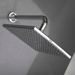 ETAL Veda Adjustable Shower Head Chrome 200mm