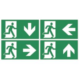 Brackenheath  LED Exit Sign Hanging/Surface-Mounted 220mm x 300mm