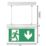 Brackenheath  LED Exit Sign Hanging/Surface-Mounted 220mm x 300mm
