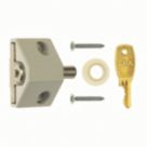 ERA 100-12  Patio Push Lock White