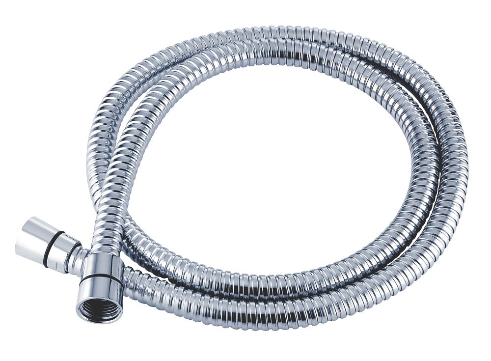 Triton  Shower Hose Chrome 10mm x 1.5m
