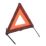 Hilka Pro-Craft  Foldable Warning Triangle Red