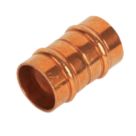 Yorkshire  Copper Solder Ring Equal Couplers 15mm 10 Pack