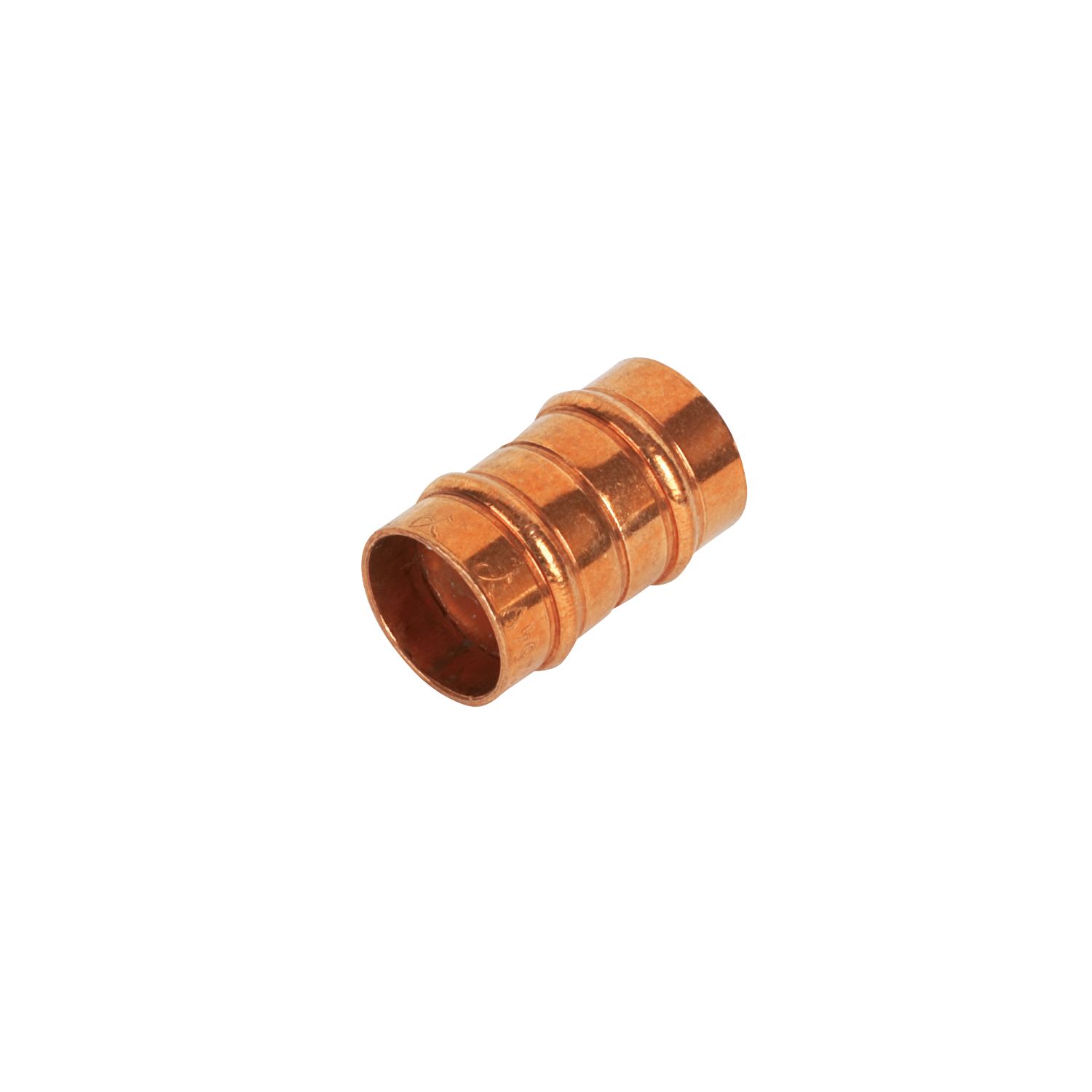 Yorkshire Copper Solder Ring Equal Couplers 15mm 10 Pack (24368)