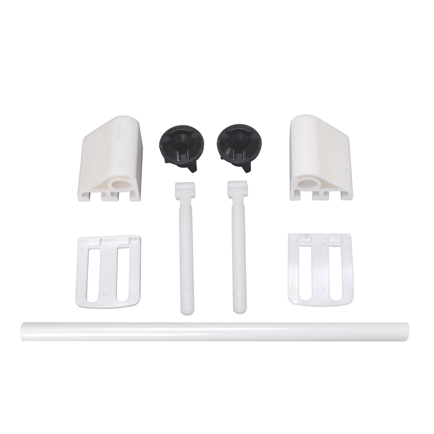 Euroflo Plastic Toilet Seat Hinges 9 Pieces (2437R)