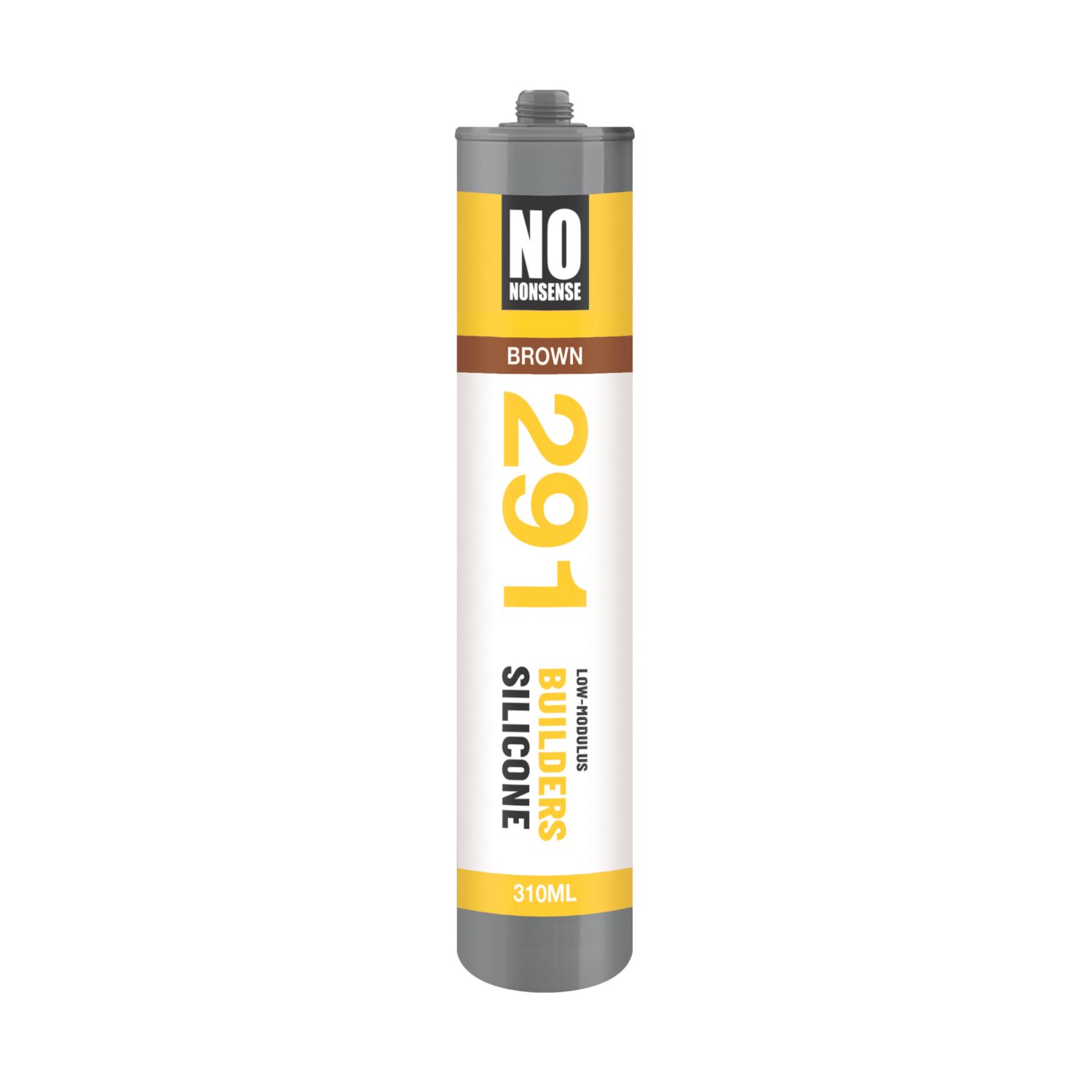 No Nonsense 291 Builders Silicone Brown 310ml (24384)
