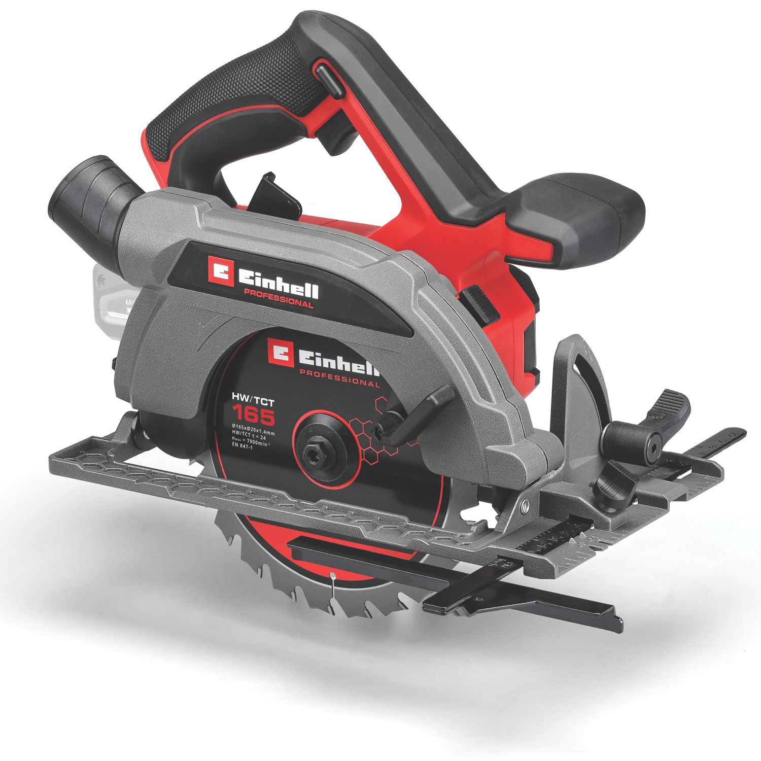 Einhell Professional TP-CS 18/165 LI BL 165mm 18V Li-Ion Power X-Change Brushless Cordless Circular Saw - Bare (243CP)