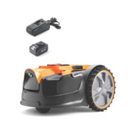 LawnMaster 24V 4.0Ah Lithium MX Brushless Cordless 16cm OcuMow 16 Drop & Mow Robotic Mower