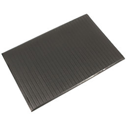 COBA Europe Orthomat Anti-Fatigue Floor Mat Black 0.9m x 0.6m x 9mm