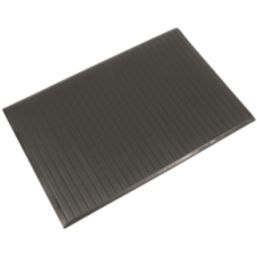 COBA Orthomat Anti-Fatigue Floor Mat Black 0.9m x 0.6m x 9mm