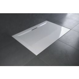 Mira Flight Level Safe Rectangular Shower Tray White 1200mm x 800mm x 25mm