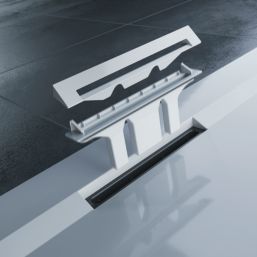 Mira Flight Level Safe Rectangular Shower Tray White 1200mm x 800mm x 25mm