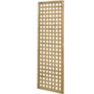 Forest Premium Framed Softwood Rectangular Garden Trellis 2' x 6' 10 Pack