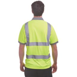 Site  Hi-Vis Polo Shirt Yellow X Large 47" Chest