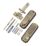 Eclipse Fire Rated  ED20 Mechanical Push Button Digital Lock Matt Antique Brass  38mm
