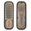 Eclipse Fire Rated  ED20 Mechanical Push Button Digital Lock Matt Antique Brass  38mm