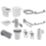 Armitage Shanks Doc M Contour 21+ Pack LH Grey 9 Piece Set