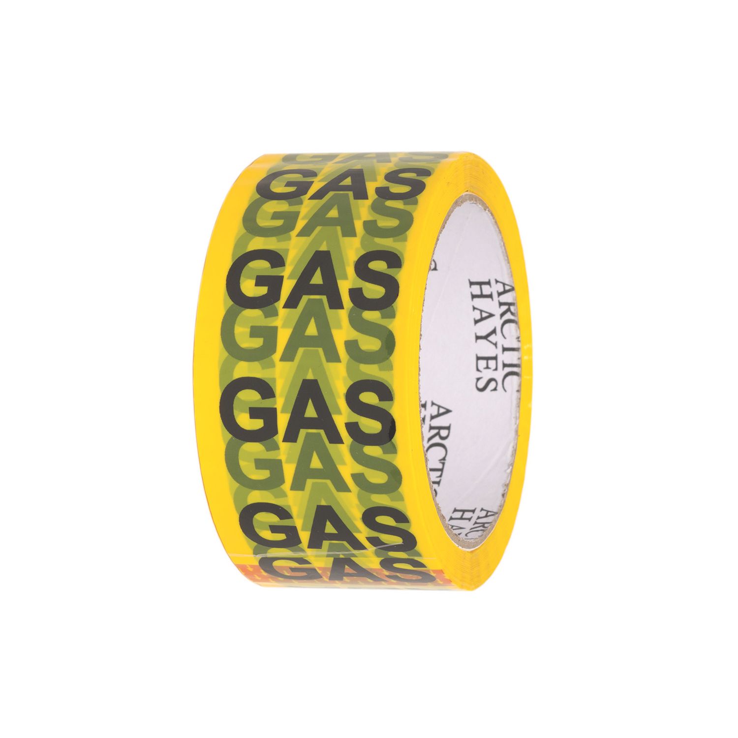 Arctic Hayes 662030-50M Gas ID Tape Yellow/Black 50m x 50mm (243PA)