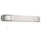 LAP  Dual Voltage LED Shaver Light Chrome Effect 7W 480lm